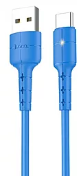 Кабель Hoco X30 Star Charging USB-A - Type-C 10w 1.2м cable Blue - фото Кабель Hoco X30 Star Charging USB-A - Type-C 10w 1.2м cable Blue