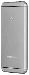 Повербанк Hoco UPB03 I6 6000 mAh Grey - фото Повербанк Hoco UPB03 I6 6000 mAh Grey