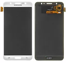 Дисплей Samsung Galaxy J7 J710 2016 с тачскрином, (TFT), White - фото Дисплей Samsung Galaxy J7 J710 2016 с тачскрином, (TFT), White