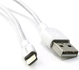 Кабель JCPAL MFI USB-A - Lightning 12w 2.4a 1м cable White (JCP6022) - фото Кабель JCPAL MFI USB-A - Lightning 12w 2.4a 1м cable White (JCP6022)