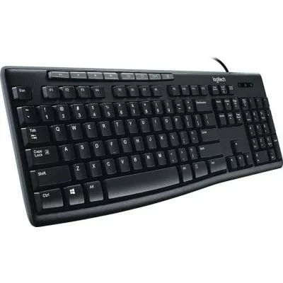 Клавиатура Logitech K200 Media Keyboard RU (920-008814) - фото 3