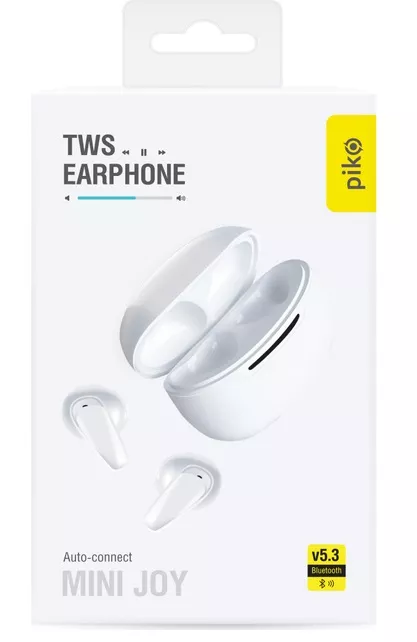 Наушники Piko TWS-MiniJoy White - фото 3