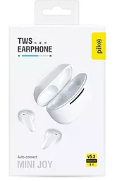 Наушники Piko TWS-MiniJoy White - миниатюра 3 Наушники Piko TWS-MiniJoy White - миниатюра 3
