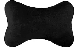 Подушка на подголовник 26x17 см Black - фото Подушка на подголовник 26x17 см Black