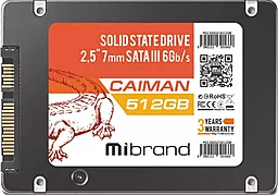 SSD Накопитель Mibrand Caiman 512 GB (MI2.5SSD/CA512GB) OEM
