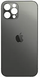 Задняя крышка корпуса Apple iPhone 12 Pro Max (big hole) Original Graphite