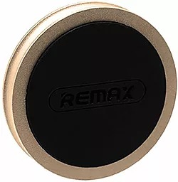 Держатель магнитный Remax RM-C30 Gold - фото Держатель магнитный Remax RM-C30 Gold