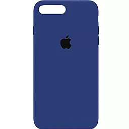Чехол Silicone Case Full для Apple iPhone 7 Plus, iPhone 8 Plus Navy Blue