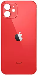 Задняя крышка корпуса Apple iPhone 12 (small hole) Original  Red