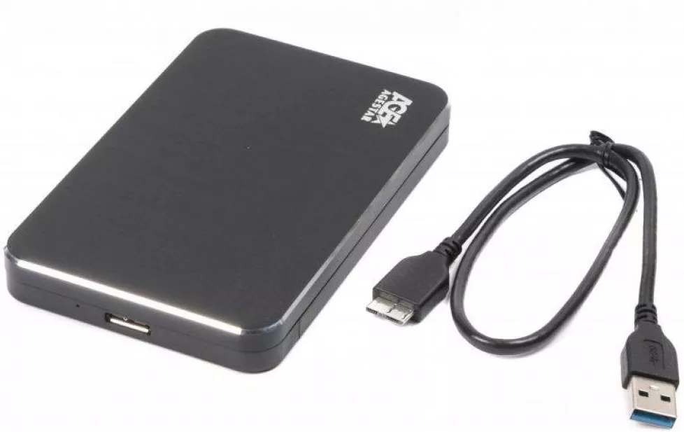 Карман для HDD AgeStar 2.5", USB3.1 (31UB2A18) Black - фото 3