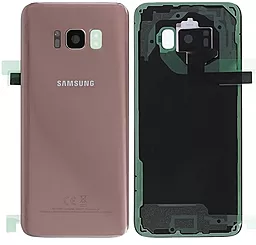Задняя крышка корпуса Samsung Galaxy S8 G950 со стеклом камеры Rose Pink