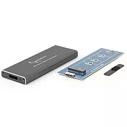 Кишеня для SSD Gembird M.2 (NGFF), USB3.0 (EE2280-U3C-01) - мініатюра 3