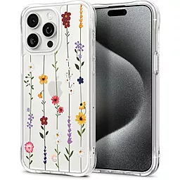 Чехол Spigen Cyrill Cecile для Apple iPhone 15 Pro Flower Garden (ACS06760)