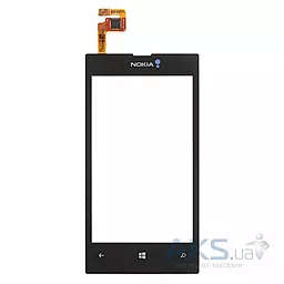 Сенсор (тачскрін) Nokia Lumia 520, Lumia 525 RM-914 Black - мініатюра 2