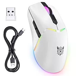Компьютерная мышка Onikuma CW928 White - фото Компьютерная мышка Onikuma CW928 White