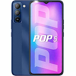 Смартфон Tecno Pop 5 LTE 3/32Gb (BD4i) Dual Sim Deepsea Luster (4895180777363) - фото Смартфон Tecno Pop 5 LTE 3/32Gb (BD4i) Dual Sim Deepsea Luster (4895180777363)