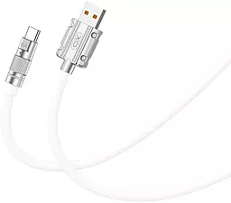 Кабель XO NB227 USB-A - Type-C 30w 6a 1.2м cable White