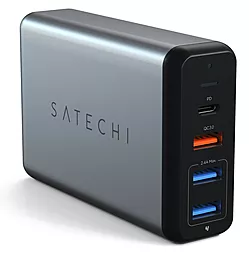 Мережевий зарядний пристрій Satechi USB-C Travel Charger Space Space Gray (ST-MCTCAM)