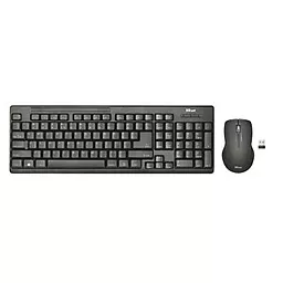 Комплект (клавіатура+мишка) Trust Ziva wireless keyboard with mouse RU (22666) - мініатюра 6