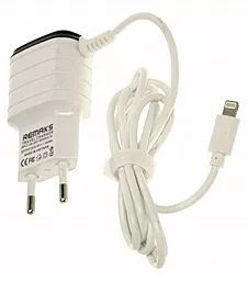 Сетевое зарядное устройство Remax RMT-9188 2.1A + Lightning Cable White - миниатюра 2