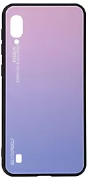 Чохол BeCover Gradient Glass Samsung M105 Galaxy M10 Pink-Purple  (703870)
