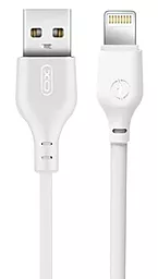 Кабель XO NB103 Bell USB-A - Lightning 10.5w 2м cable White - фото Кабель XO NB103 Bell USB-A - Lightning 10.5w 2м cable White