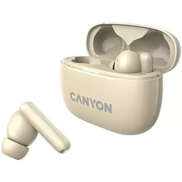 Наушники Canyon OnGo TWS-10 Beige (CNS-TWS10BG) - миниатюра 5