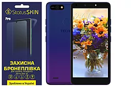 Захисна плівка StatusSKIN Pro Tecno Pop 2F Clear - фото Захисна плівка StatusSKIN Pro Tecno Pop 2F Clear