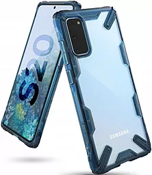 Чехол Ringke Fusion X Samsung G980 Galaxy S20 Space Blue (RCS4700)