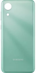 Задняя крышка корпуса Samsung Galaxy A03 Core A032  Mint