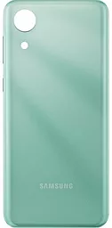Задняя крышка корпуса Samsung Galaxy A03 Core A032 Mint - фото Задняя крышка корпуса Samsung Galaxy A03 Core A032 Mint
