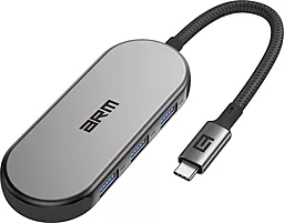 Мультипортовый USB Type-C хаб ArmorStandart 7-in-1 gray (ARM69366) - фото Мультипортовый USB Type-C хаб ArmorStandart 7-in-1 gray (ARM69366)