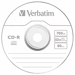 Диск Verbatim CD-R 700MB 52X Extra Protection Surface (в конверте)