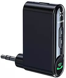 Bluetooth адаптер Baseus BSBA-02 AUX Wireless Audio Receiver BT5.0 Black (WXQY010001) - фото Bluetooth адаптер Baseus BSBA-02 AUX Wireless Audio Receiver BT5.0 Black (WXQY010001)