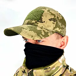 Кепка военная ВСУ под шеврон пиксель (LE2212) - миниатюра 4