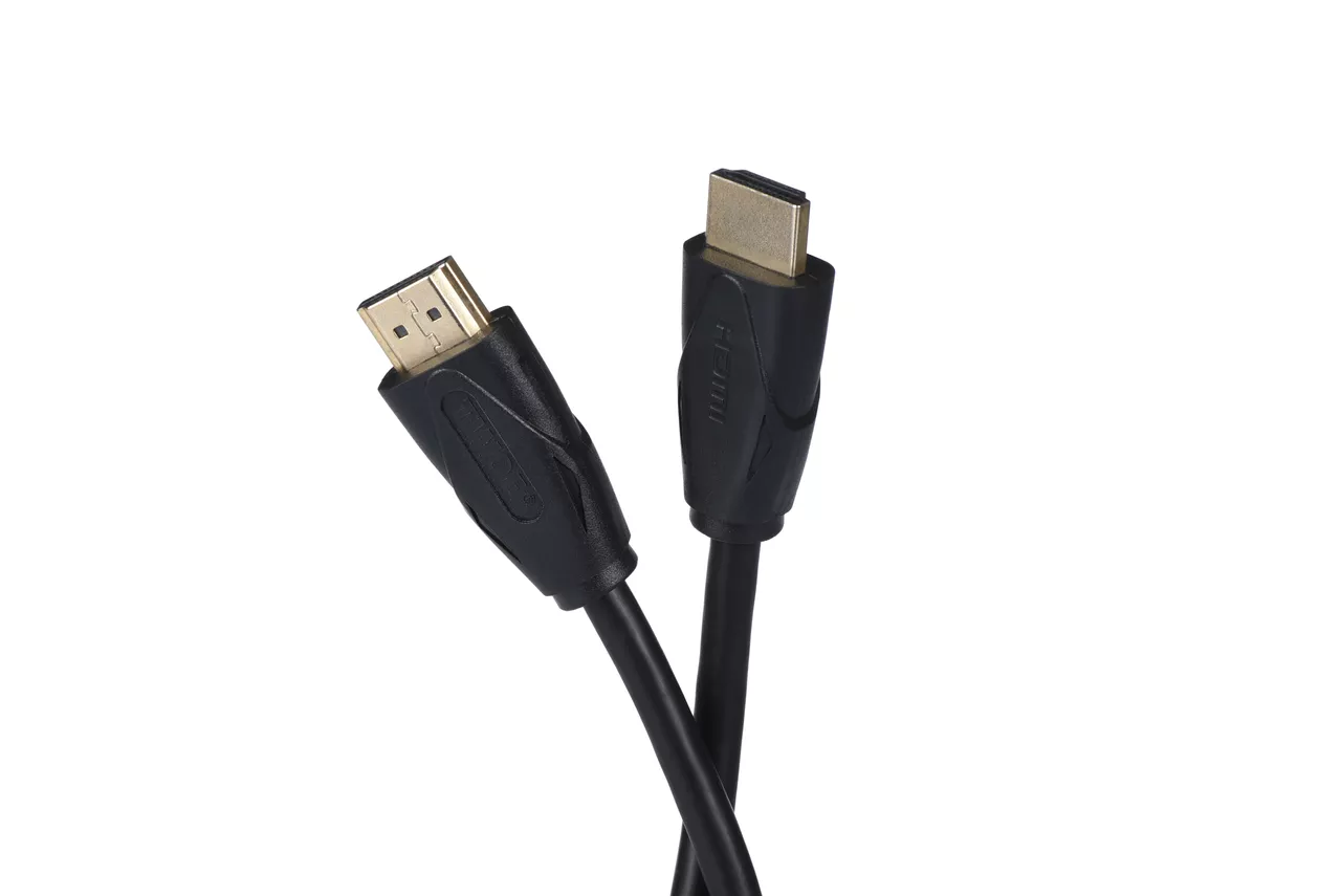 Видеокабель HDMI 2.0 5m black 2E - фото 1