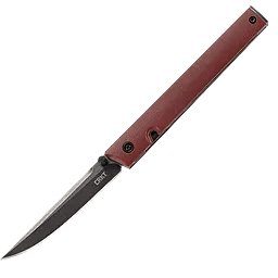 Нож CRKT CEO (7096BKD2) Burgundy - фото Нож CRKT CEO (7096BKD2) Burgundy