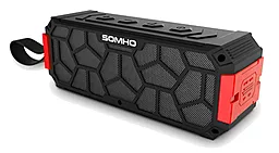 Колонки акустические SOMHO S308 Black/Red