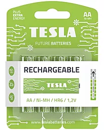 Акумулятор Tesla AA / HR06 GREEN+ 2400mAh 4шт 1.2 V