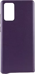 Чехол 1TOUCH AHIMSA PU Leather Samsung N980 Galaxy Note 20 Purple