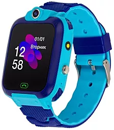 Смарт-годинник DiscoveryBuy iQ4900 Blue - фото Смарт-годинник DiscoveryBuy iQ4900 Blue