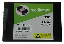 SSD Накопитель Mediamax 500 GB (WL 500 SSD_) - фото SSD Накопитель Mediamax 500 GB (WL 500 SSD_)