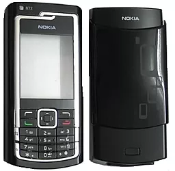 Корпус Nokia N72 с клавиатурой Black