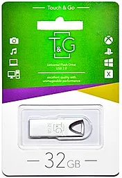 Флешка T&G 32GB 117 Metal Series Silver (TG117SL-32G)