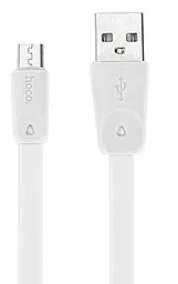 USB Кабель Hoco x9 High Speed micro USB Cable White