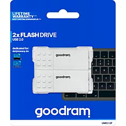 Флешка GooDRam 2x128 GB UME2 MIX 2-PACK USB (UME2-1280MXR11-2P) - мініатюра 10