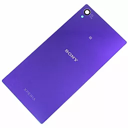 Задняя крышка корпуса Sony Xperia Z1 C6902 L39h / C6903 со стеклом камеры Purple