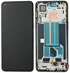 Дисплей OnePlus Nord 2 5G с тачскрином и рамкой, оригинал, Gray Sierra