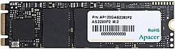 SSD Накопитель Apacer AS2280P2 120 GB M.2 2280 (AP120GAS2280P2)