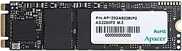 SSD Накопитель Apacer AS2280P2 120 GB M.2 2280 (AP120GAS2280P2) - фото SSD Накопитель Apacer AS2280P2 120 GB M.2 2280 (AP120GAS2280P2)